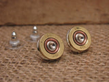 410 Gauge Shotshell Stud Bullet Earrings-SureShot Jewelry