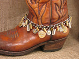 Loaded Bullet & Shotshell Mixed Metal Boot Bracelet - BEST SELLER!-SureShot Jewelry