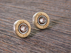 Bullet Earrings - Bullet Studs - 410 Gauge Shotshell Stud Earrings - SureShot Jewelry